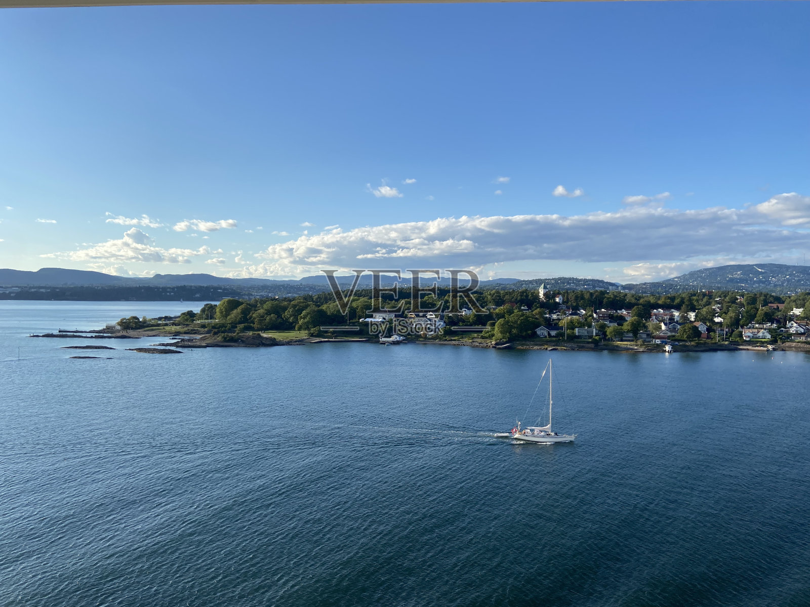 奥斯陆峡湾帆船照片摄影图片