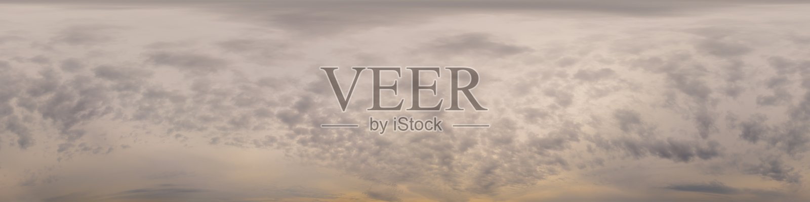 雨天的阴天全景图,云层云为无缝球形等矩形格式。全天顶用于3D图形,游戏和空中无人机360度全景天空圆顶照片摄影图片