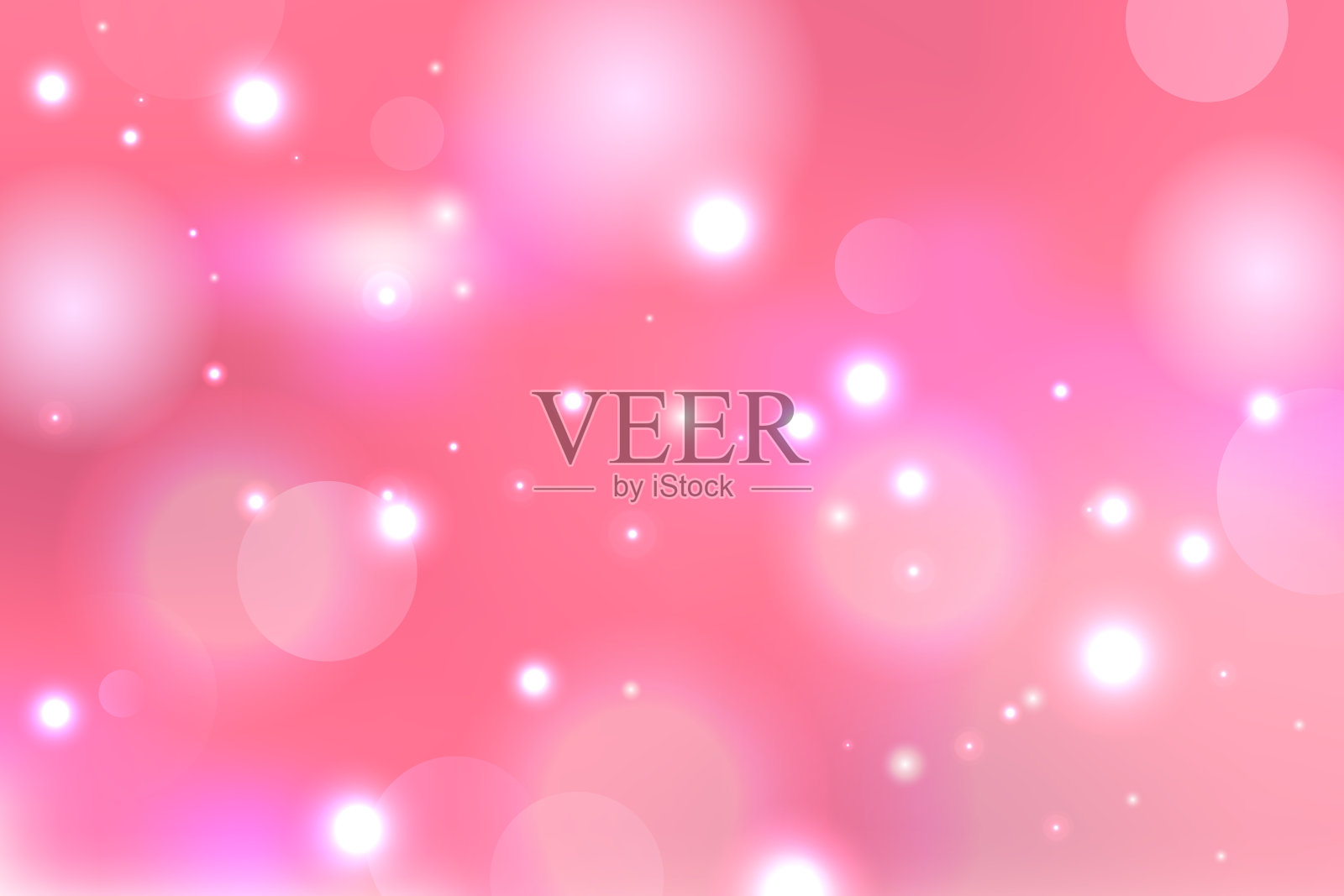 情人光散景图案抽象背景。现代的壁纸。情人节横幅。庆祝。矢量图插画图片素材