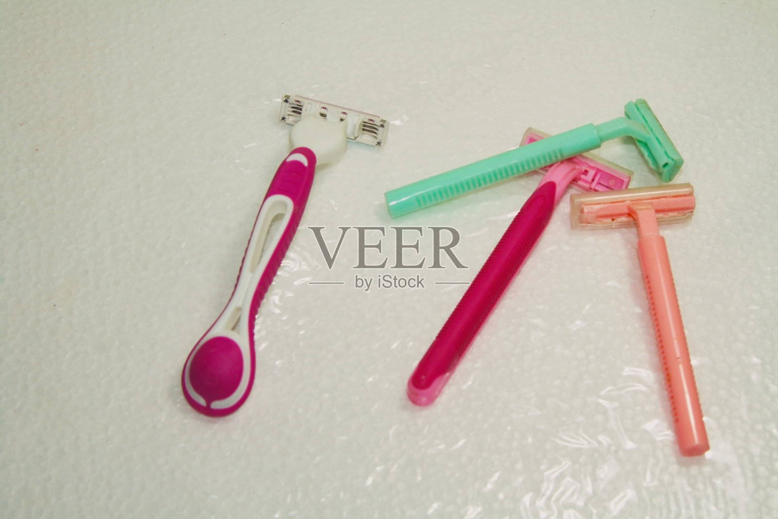 颜色漂亮的理发器照片摄影图片