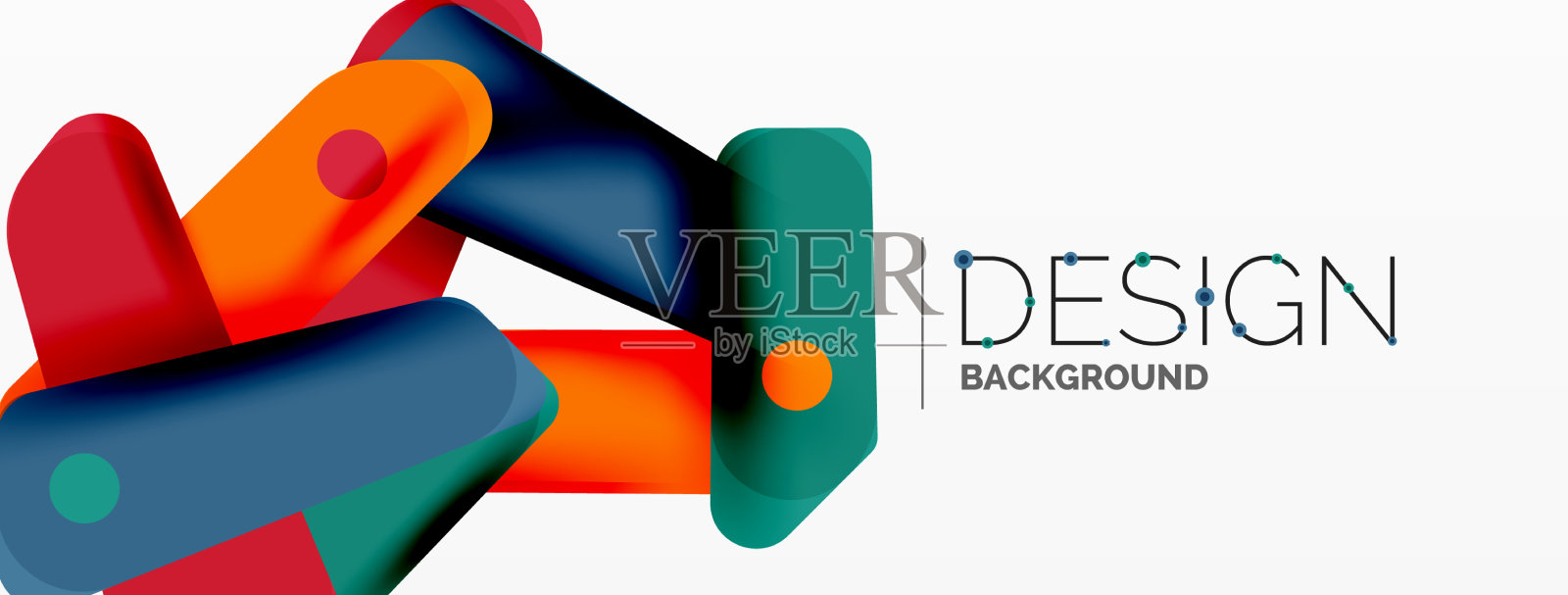 创意几何墙纸最小抽象插画图片素材