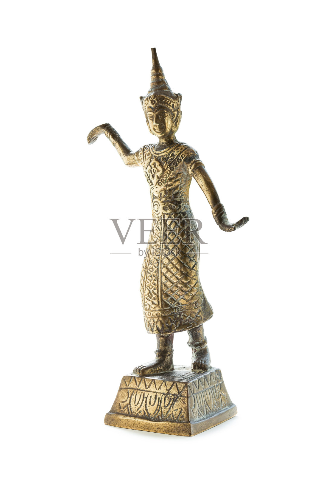 泰国舞者的青铜雕像照片摄影图片