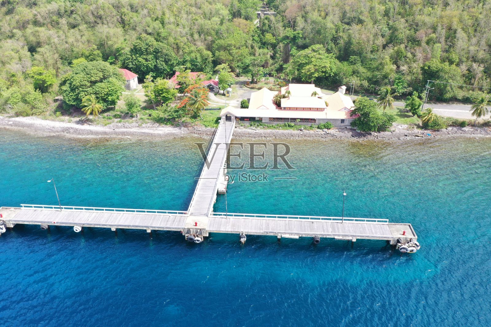 多米尼克的Cabrits国家公园照片摄影图片