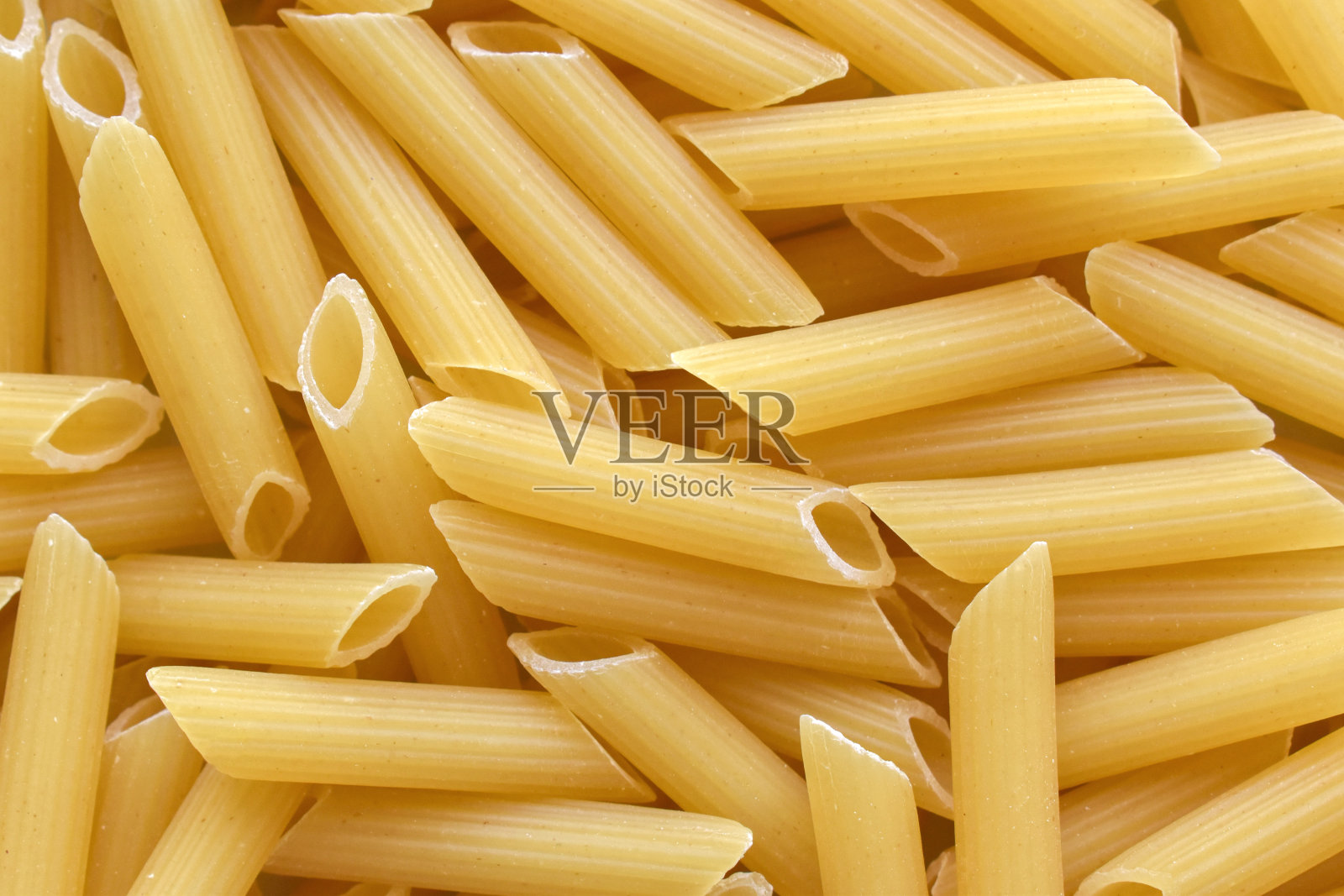 生通心粉的纹理背景。照片摄影图片