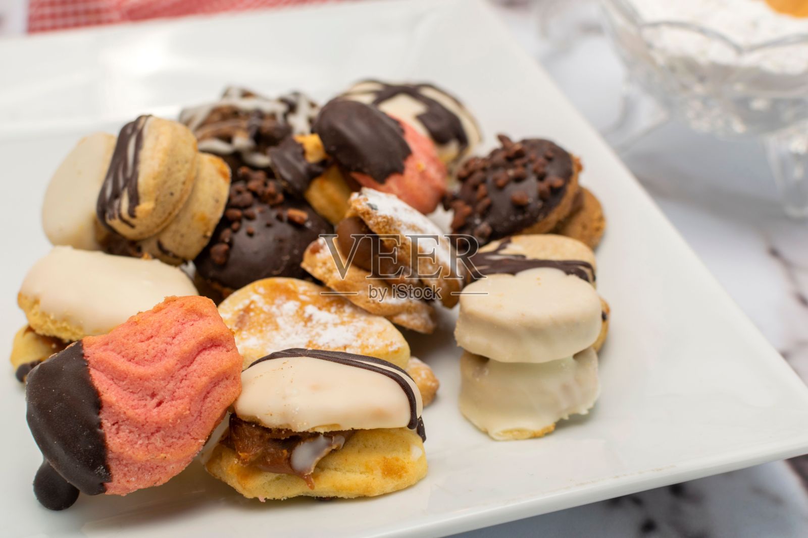 自制糖果的特写镜头照片摄影图片