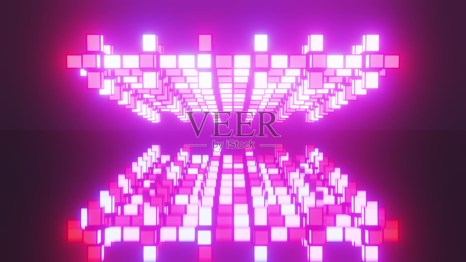 紫色灯光在黑暗背景上的特写镜头照片摄影图片