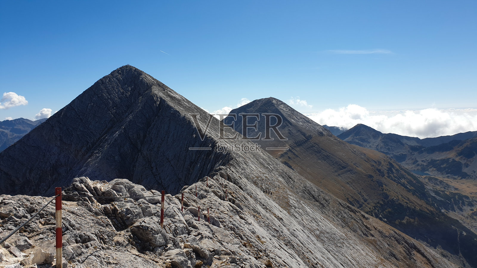 Kutelo Peaks, Koncheto Ridge, Pirin Mountains,保加利亚照片摄影图片