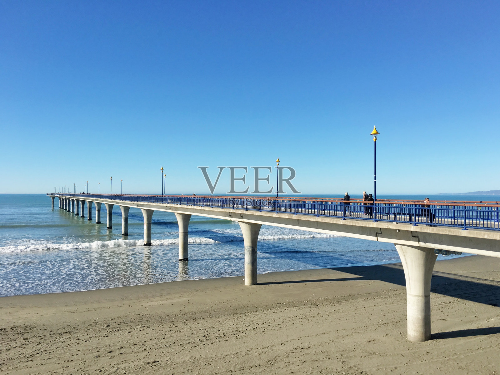 新布赖顿码头照片摄影图片