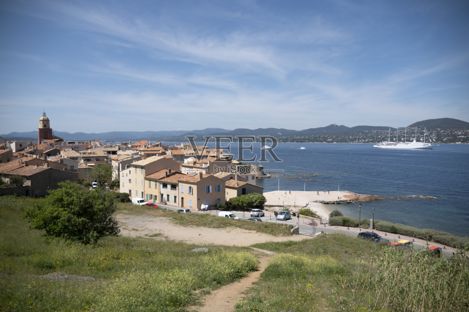 圣特罗佩全景照片摄影图片