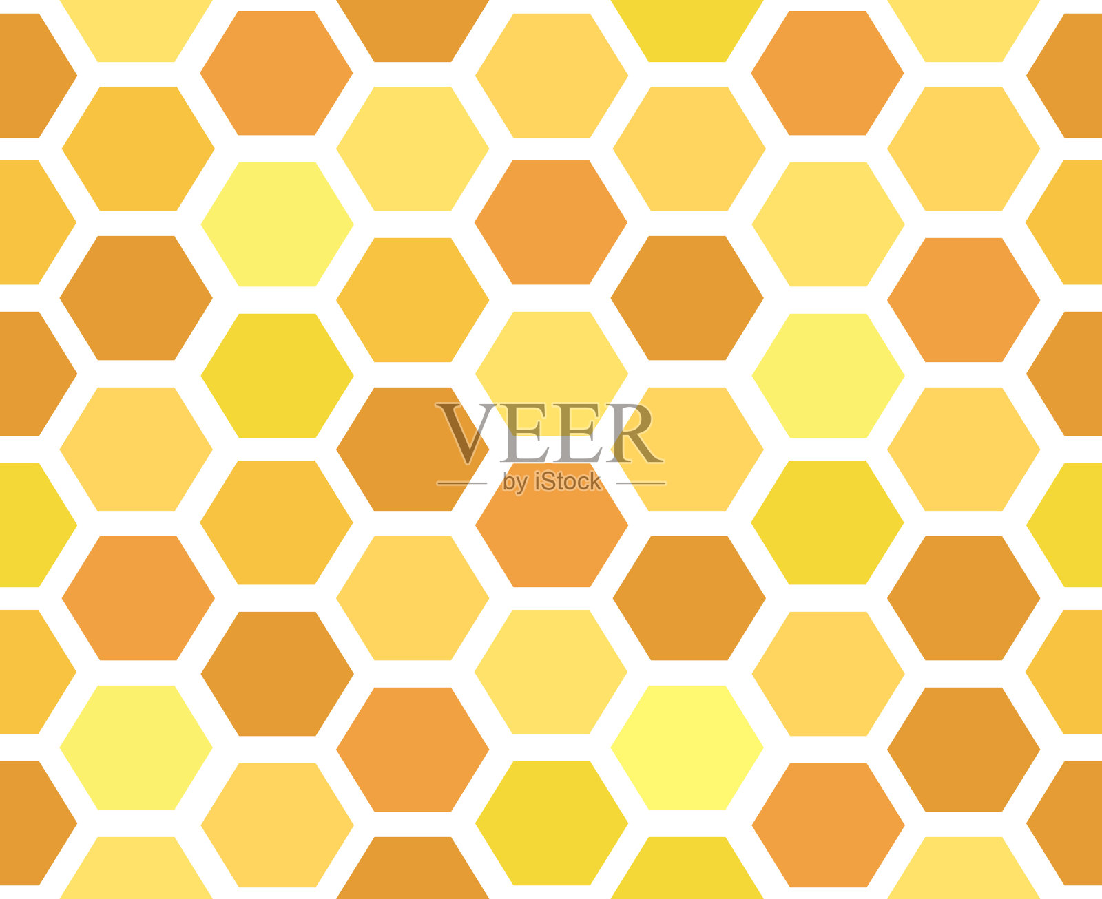 蜂窝插画图片素材