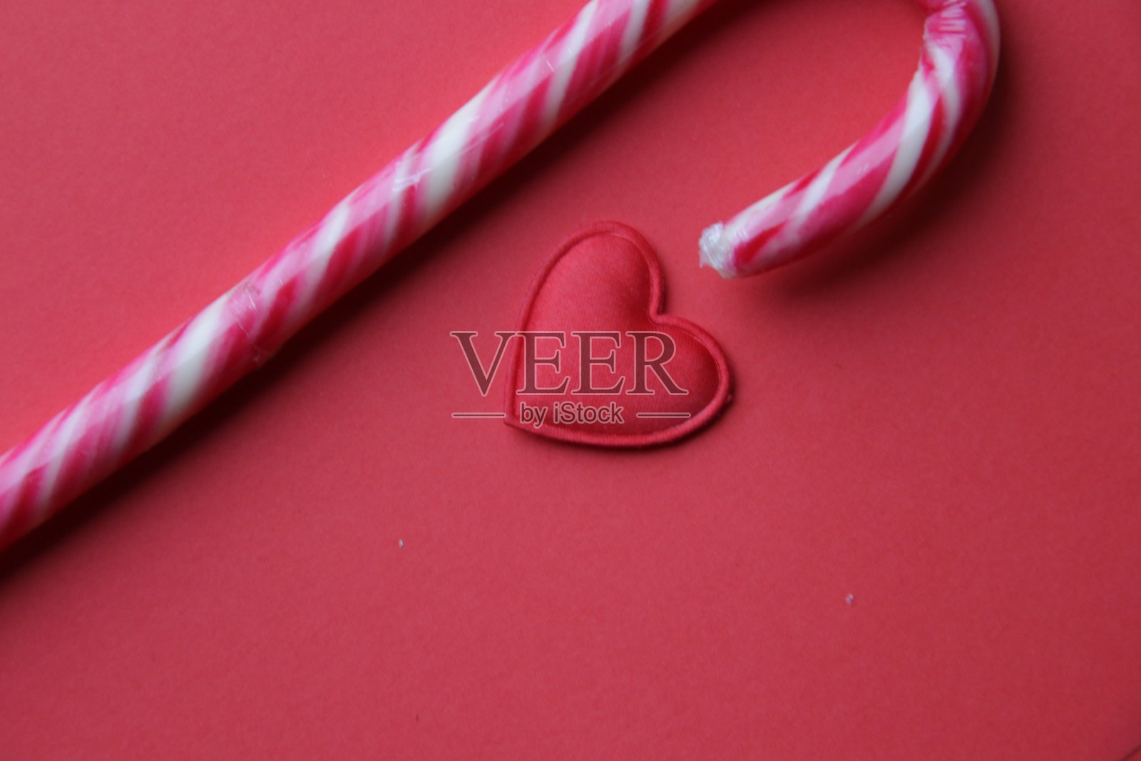 圣诞老人的工作人员。艺术圣诞贺卡。照片摄影图片