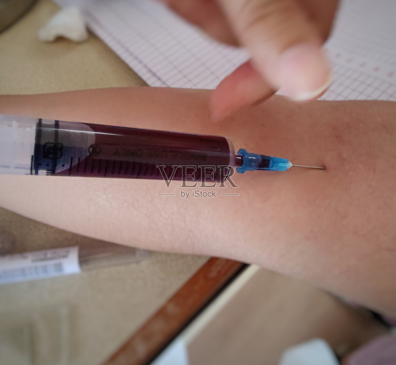 采血照片摄影图片