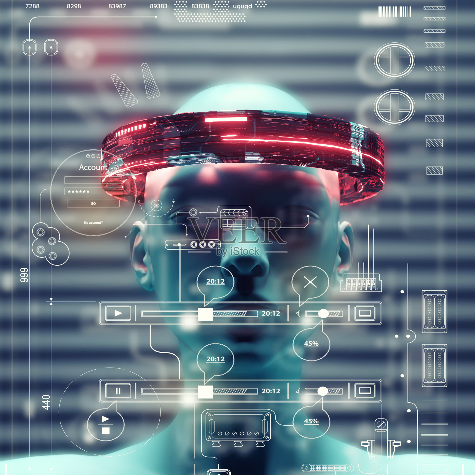 机器人的未来照片摄影图片