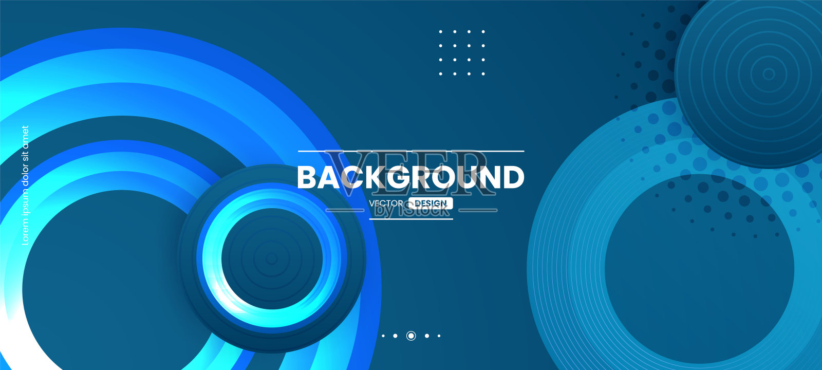 现代液体梯度颜色抽象背景与几何圆形设计。现代未来主义背景。可以用于着陆页,书籍封面,小册子,传单,杂志,任何品牌,横幅,标题,演示文稿,和壁纸背景插画图片素材