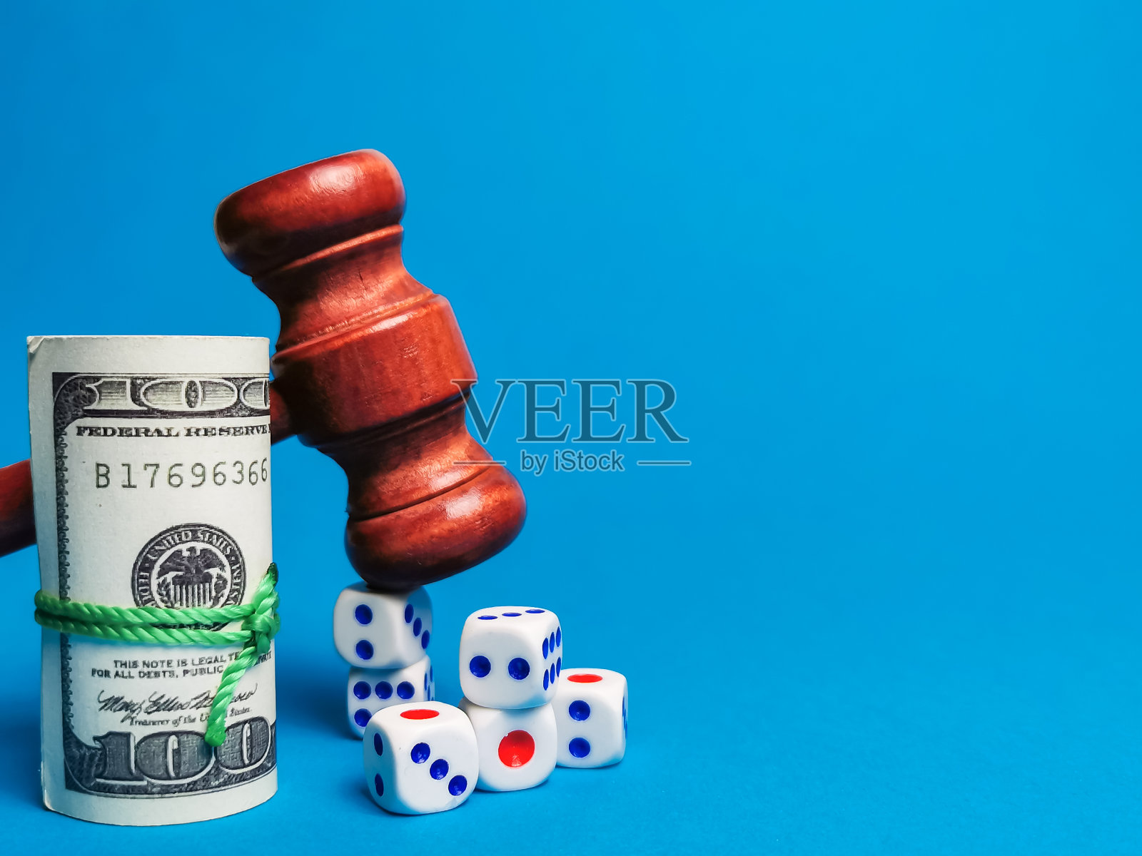 赌博相关的法律与规章概念照片摄影图片