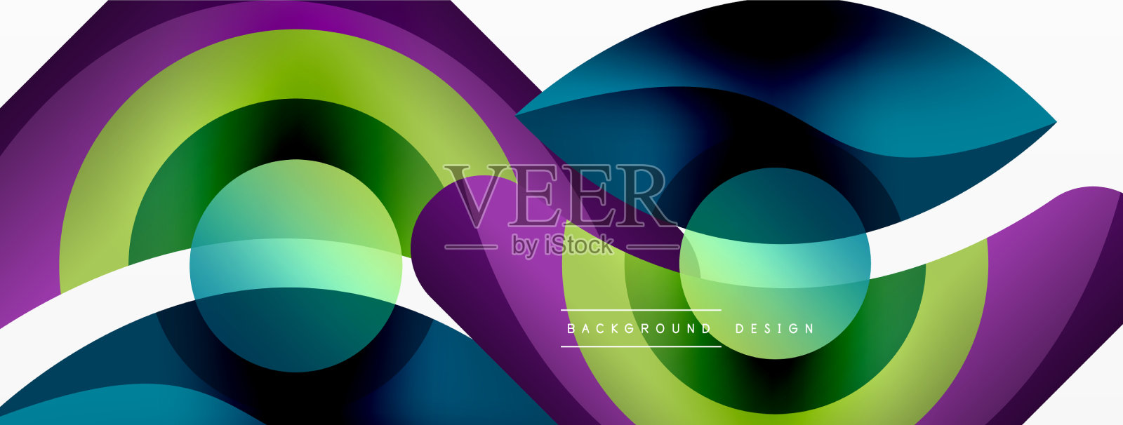 创意几何墙纸最小抽象插画图片素材