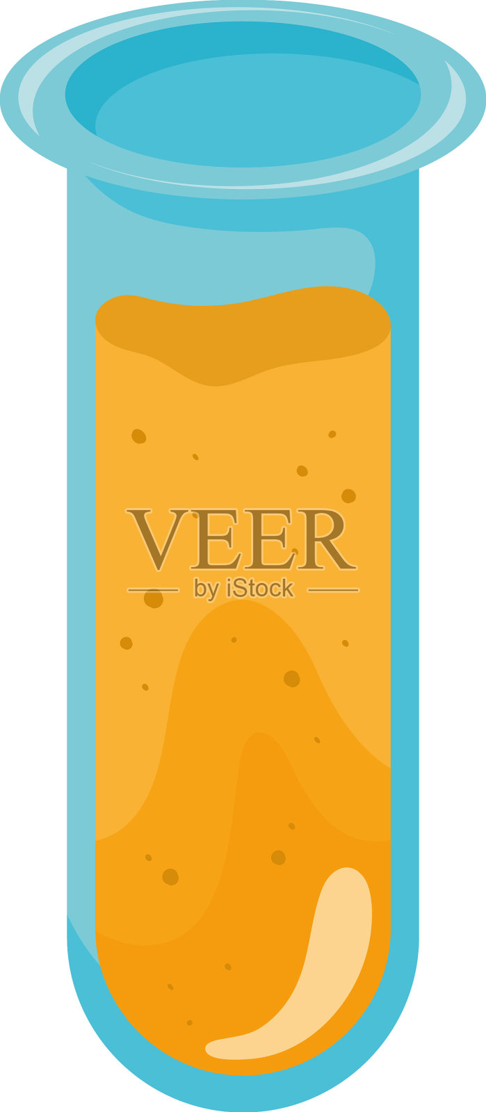 实验室试管试验设计元素图片