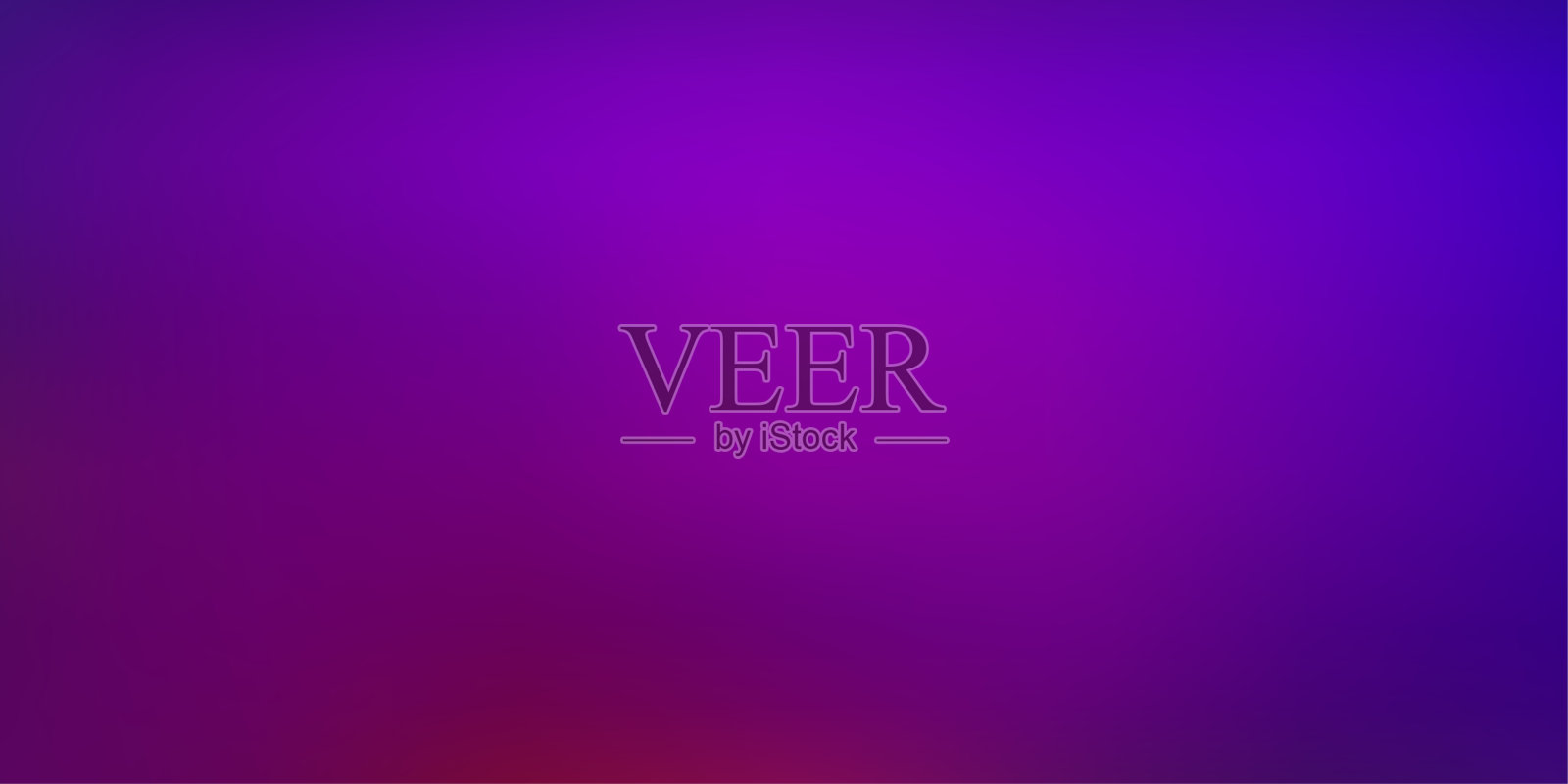 紫色霓虹灯模糊渐变背景,抽象极简模糊效果矢量图插画图片素材