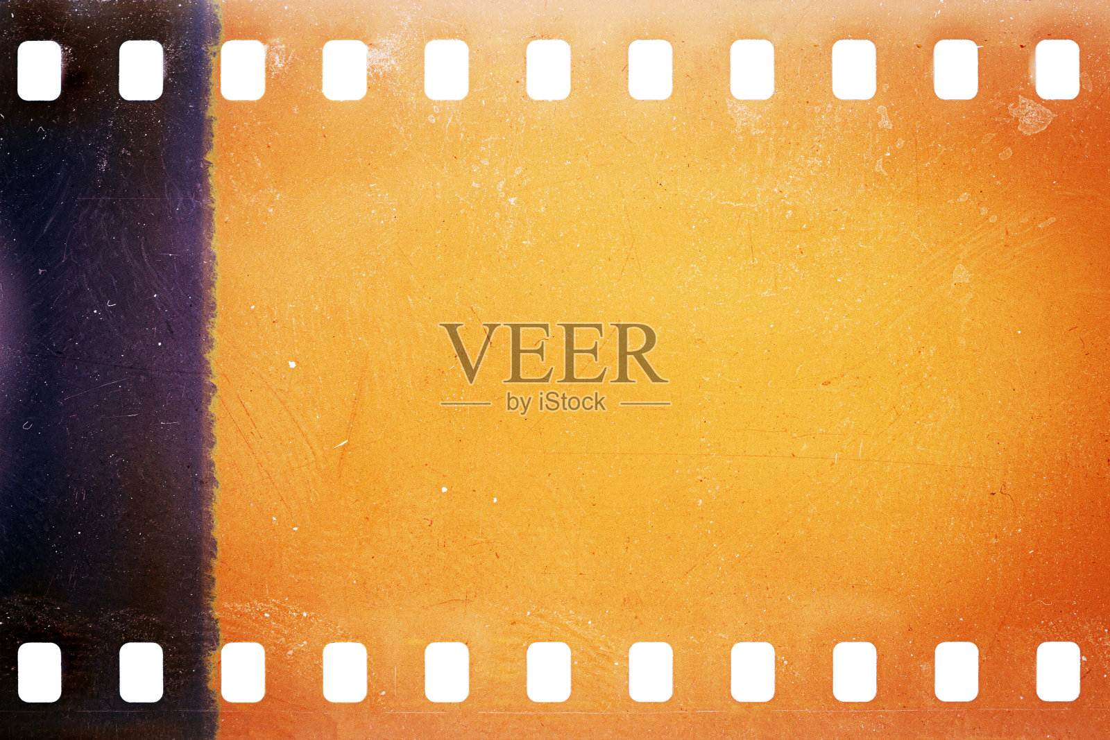 灰尘和肮脏的35mm胶片纹理或表面照片摄影图片