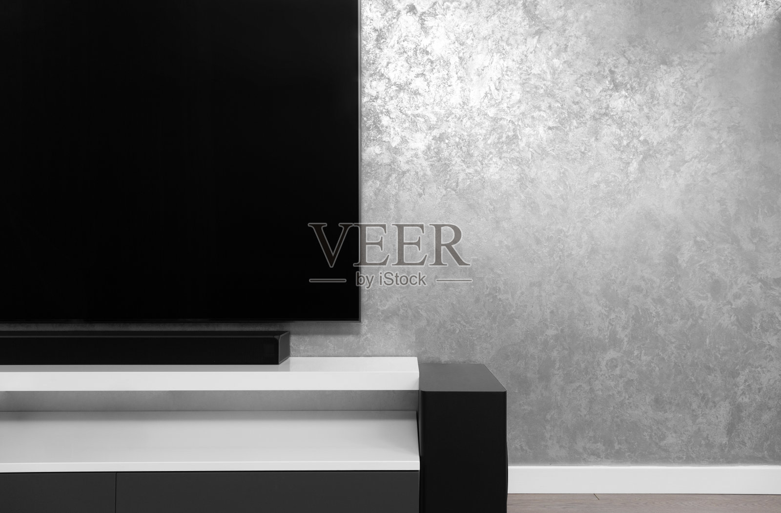 现代客厅内部。照片摄影图片