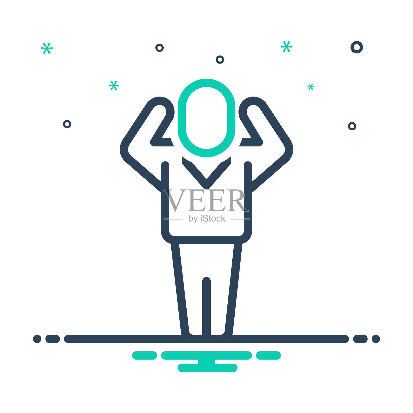 活跃的人插画图片素材