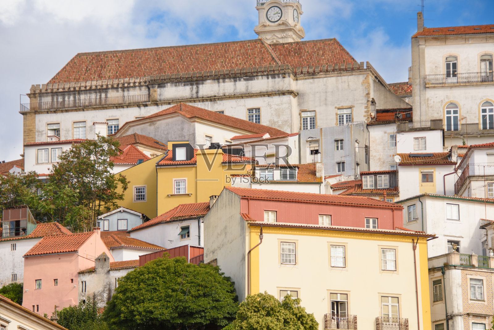 科英布拉的建筑照片摄影图片