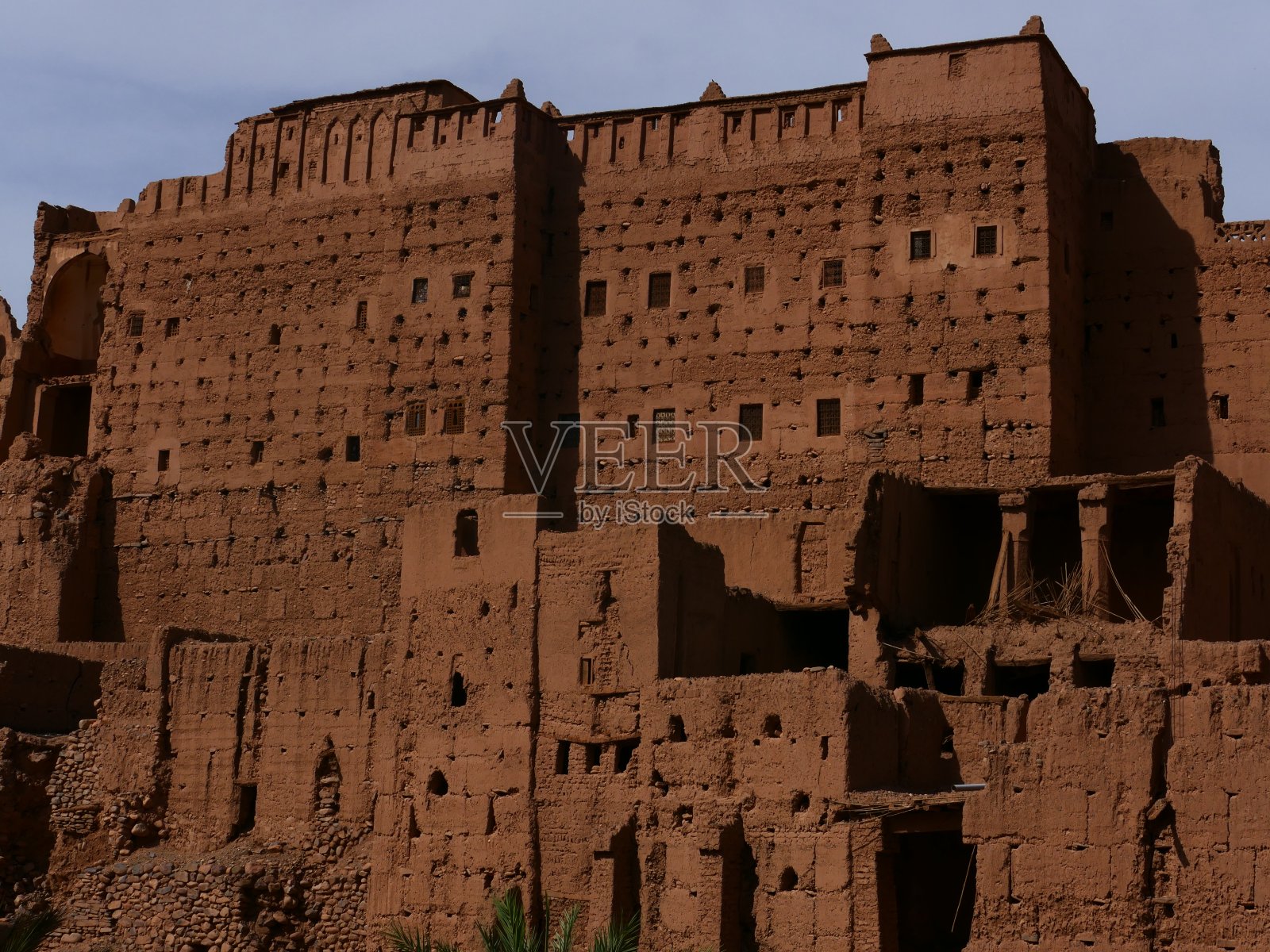 塔姆努加尔特的Ksar, Agdz周围,德拉山谷,摩洛哥照片摄影图片