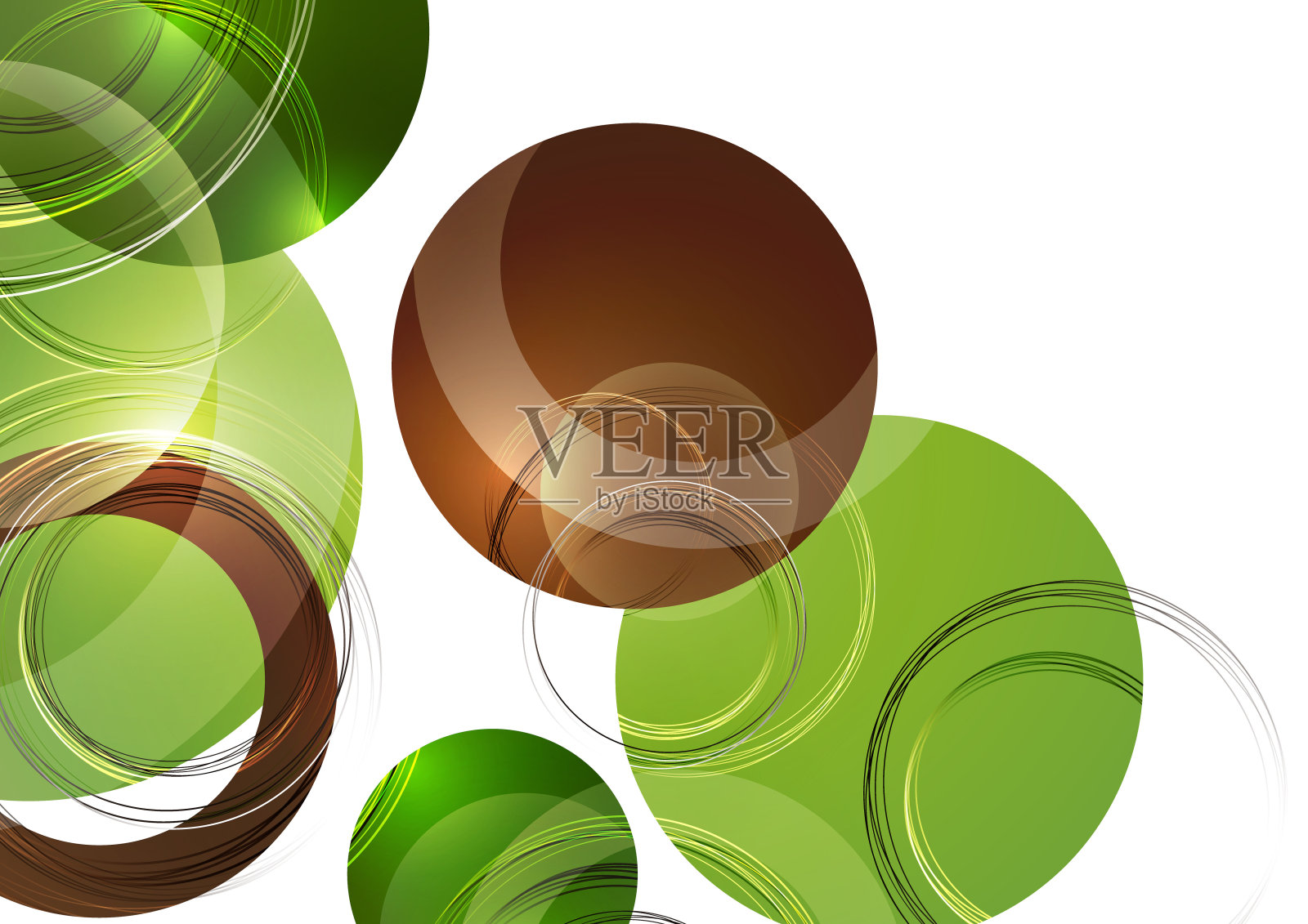 抽象的豪华背景与圆形几何图案。现代圆形重叠层和线的元素。向量插画图片素材