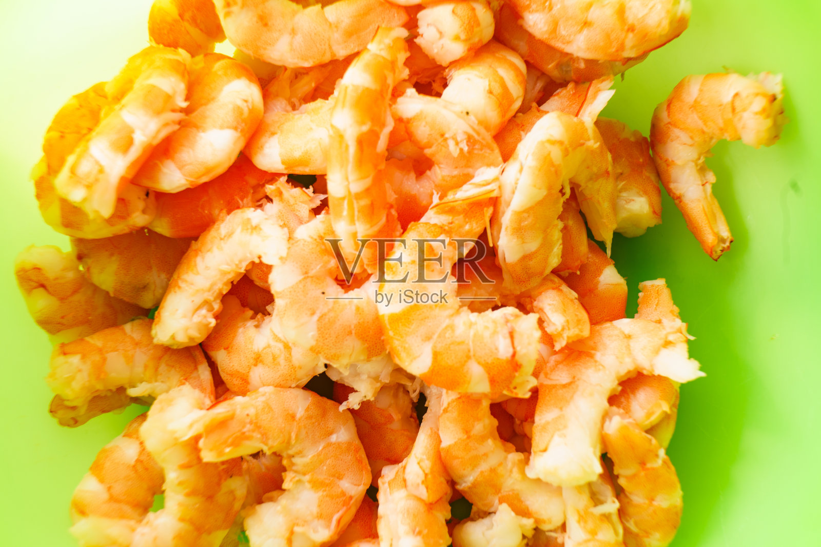 新鲜的虾剥落了照片摄影图片