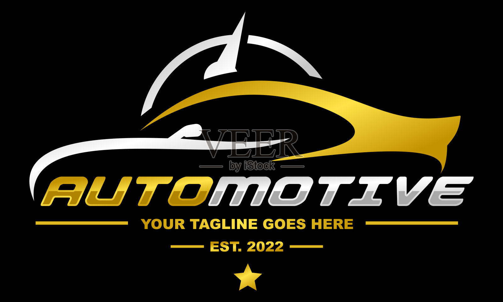 汽车标志矢量插图。汽车标志矢量插图插画图片素材