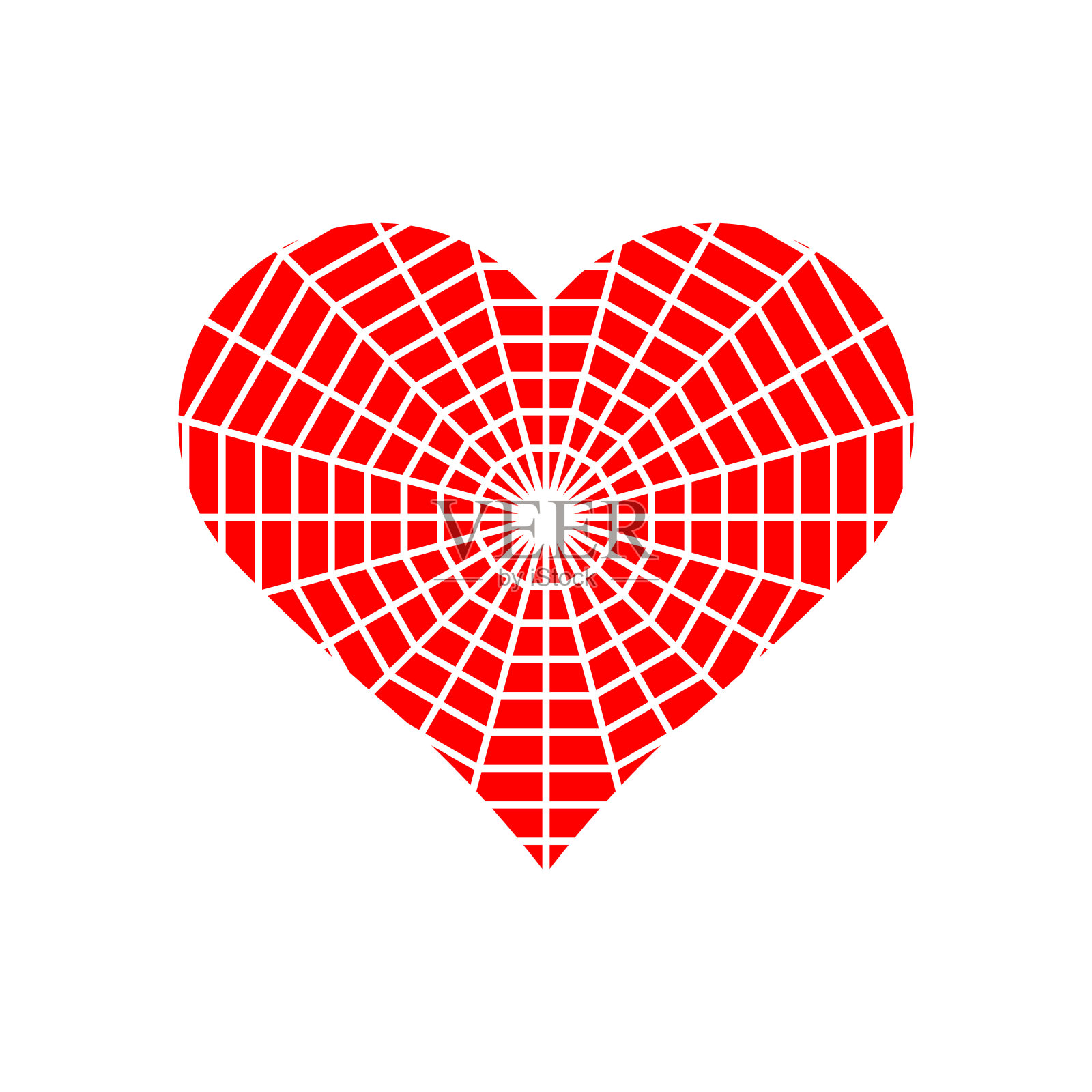 爱心图标说明矢量。插画图片素材