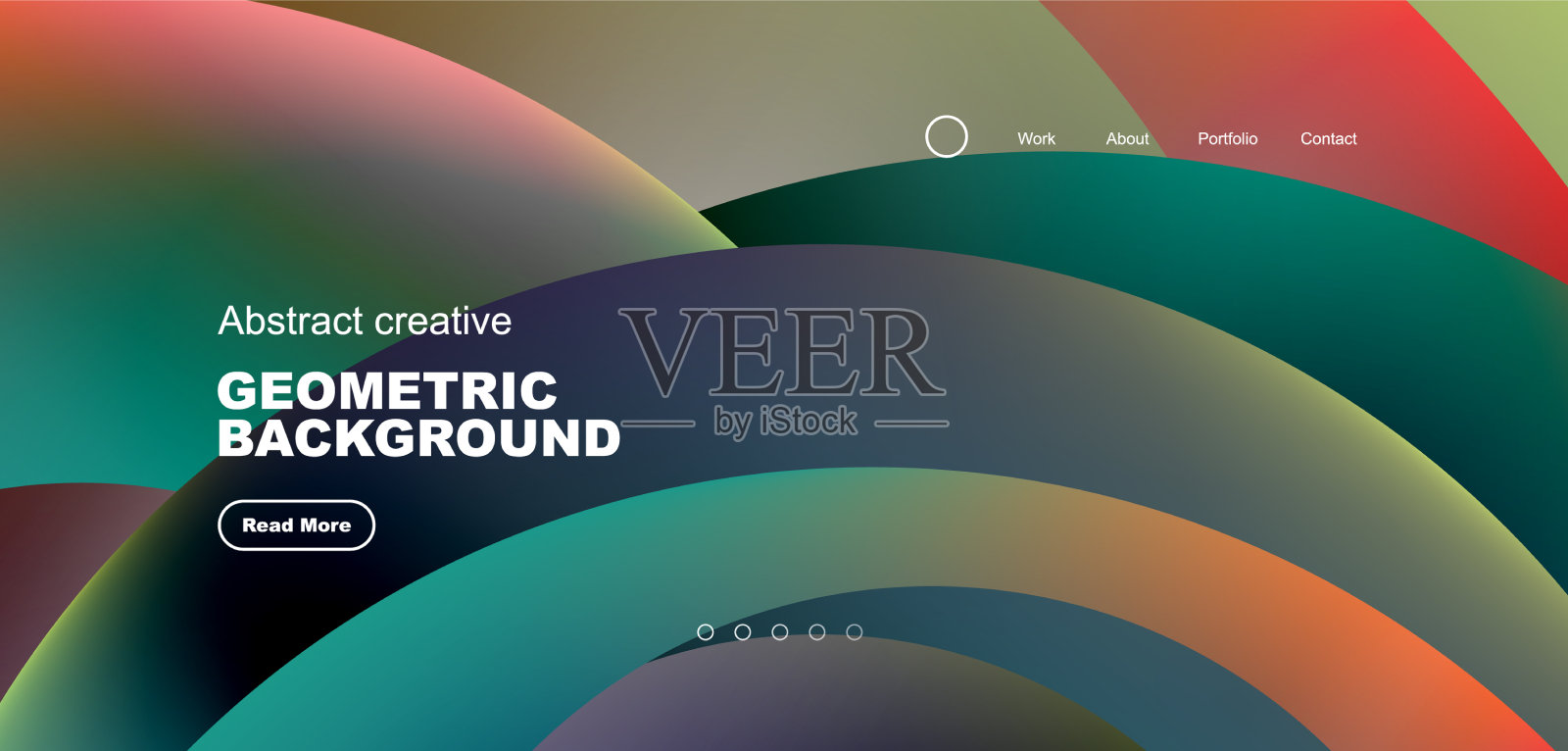 圆圈最小抽象背景技术或插画图片素材