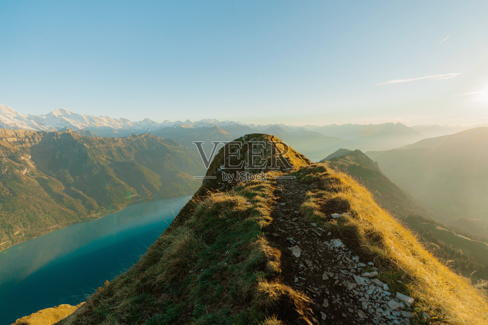 瑞士因特拉肯的风景照片摄影图片
