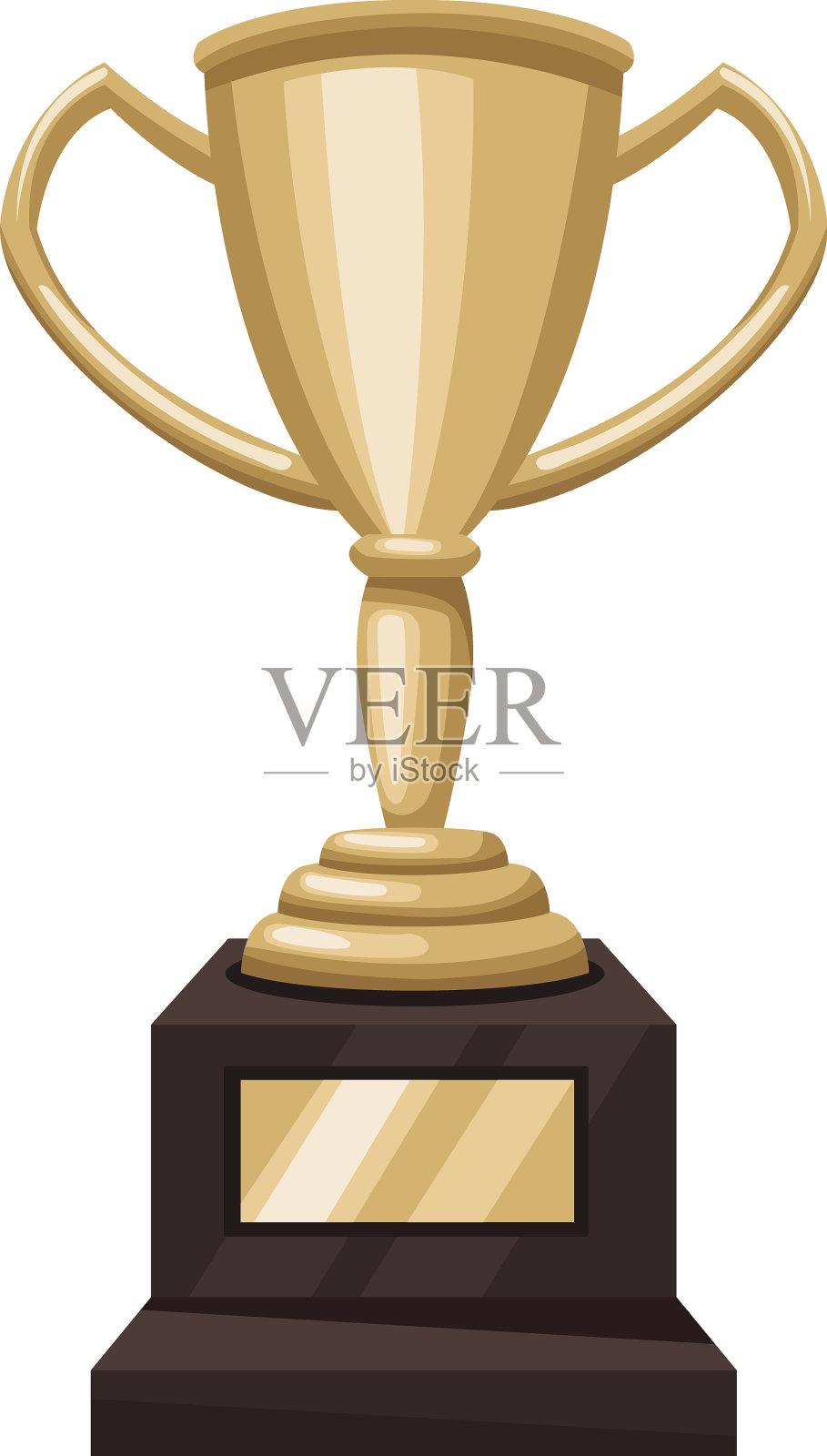 奖杯奖插画图片素材