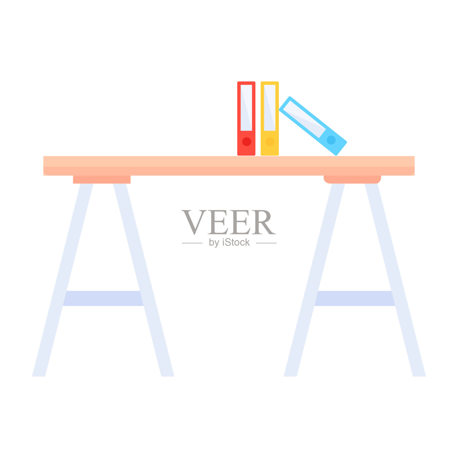 平面向量表示工作场所插画图片素材