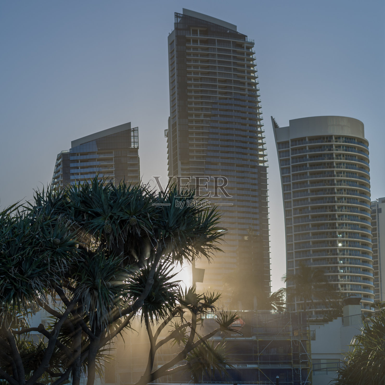 黄金海岸建筑阳光照片摄影图片