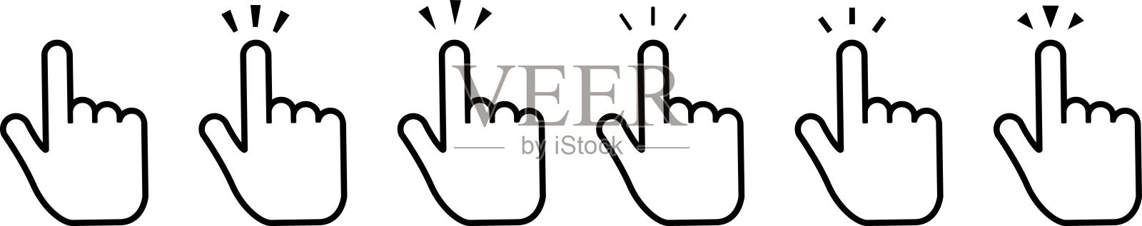 手的图标图标素材