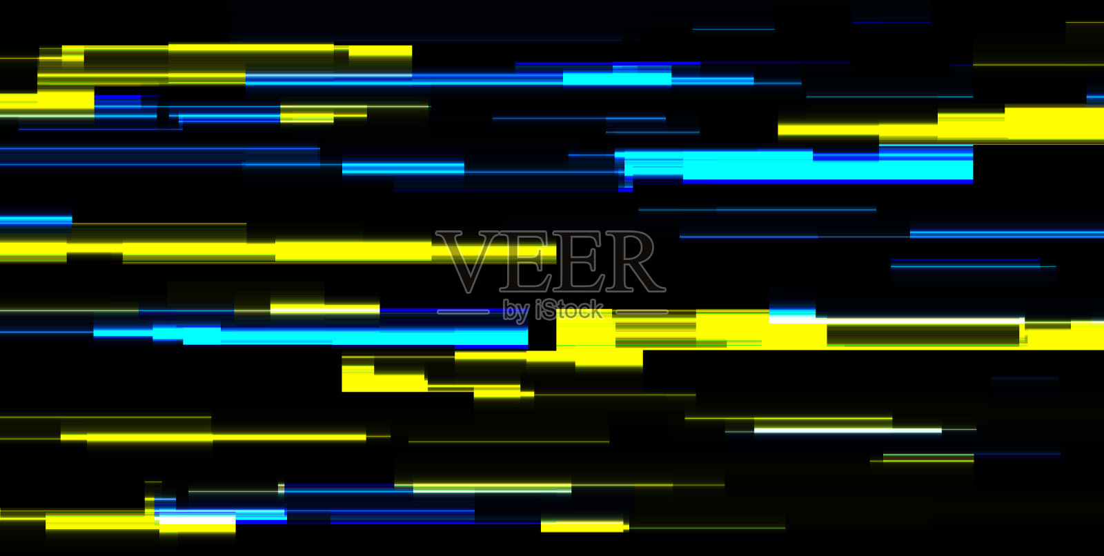 抽象技术发光霓虹灯线背景与插画图片素材