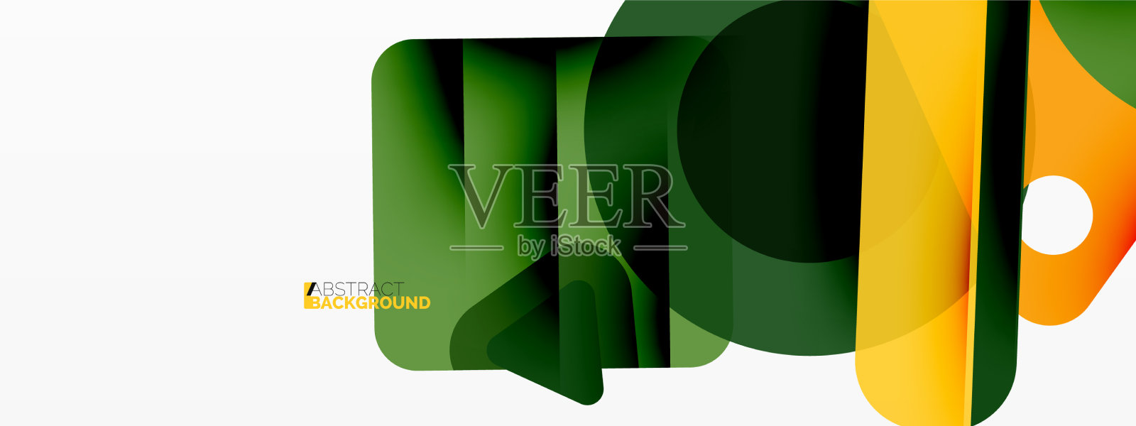 直线、三角形、正方形和圆原语插画图片素材