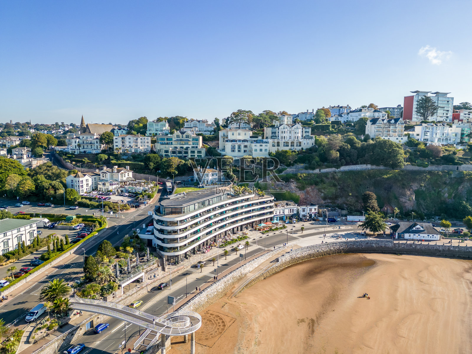 托基,德文海岸。照片摄影图片