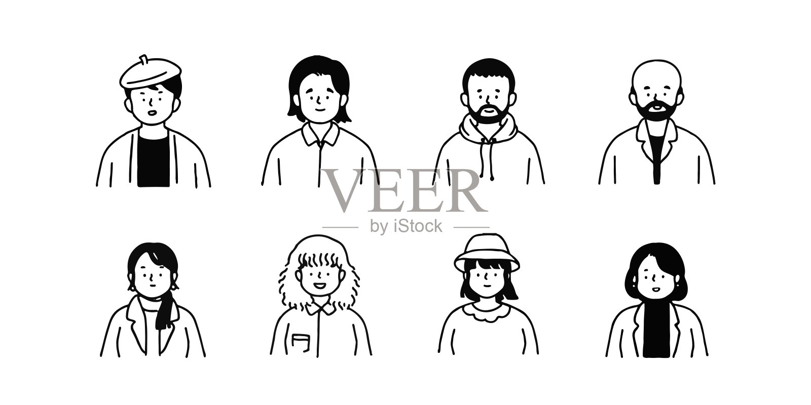 《阿凡达》是长-04插画图片素材