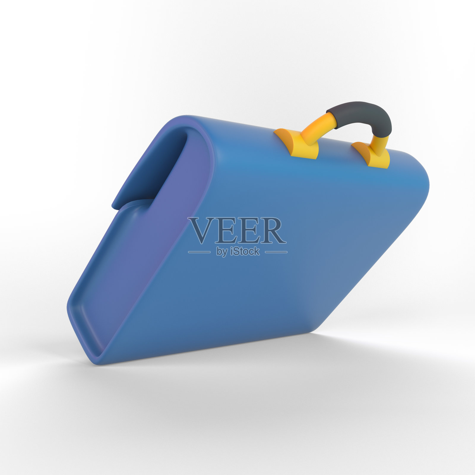 卡通公文包照片摄影图片