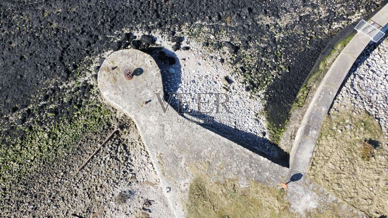 滑板的鼻子码头和绞盘照片摄影图片