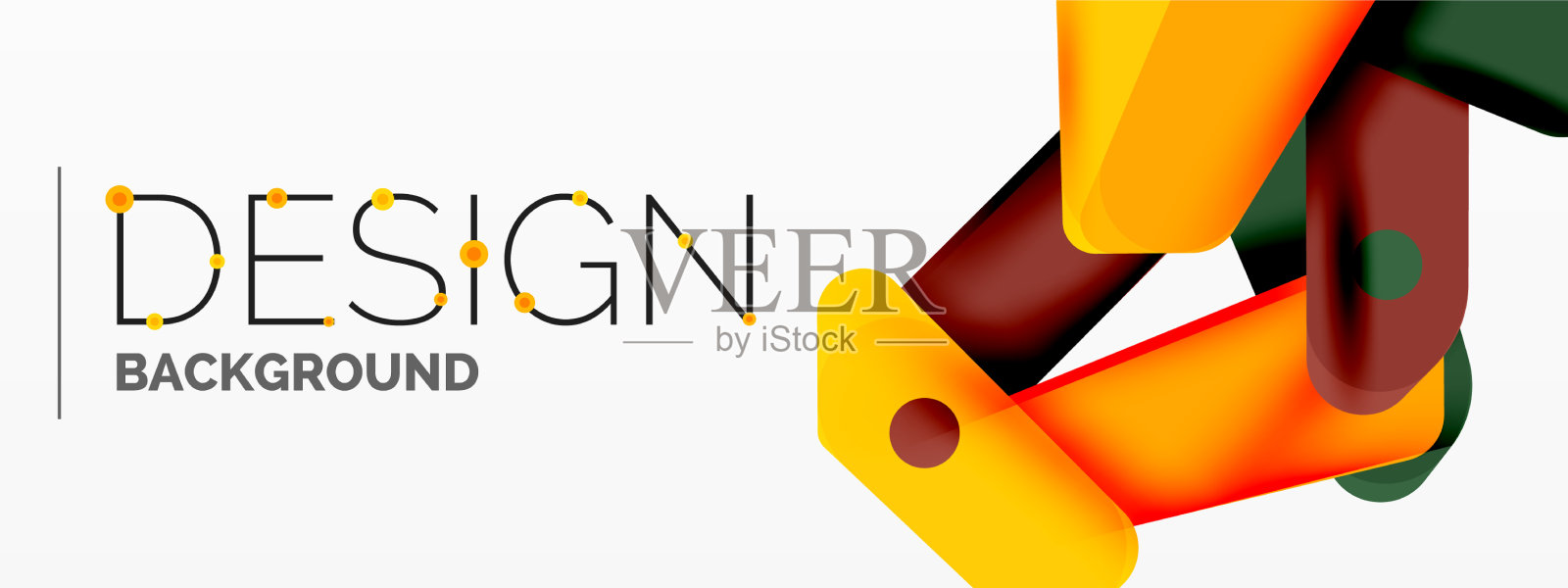 创意几何墙纸最小抽象插画图片素材