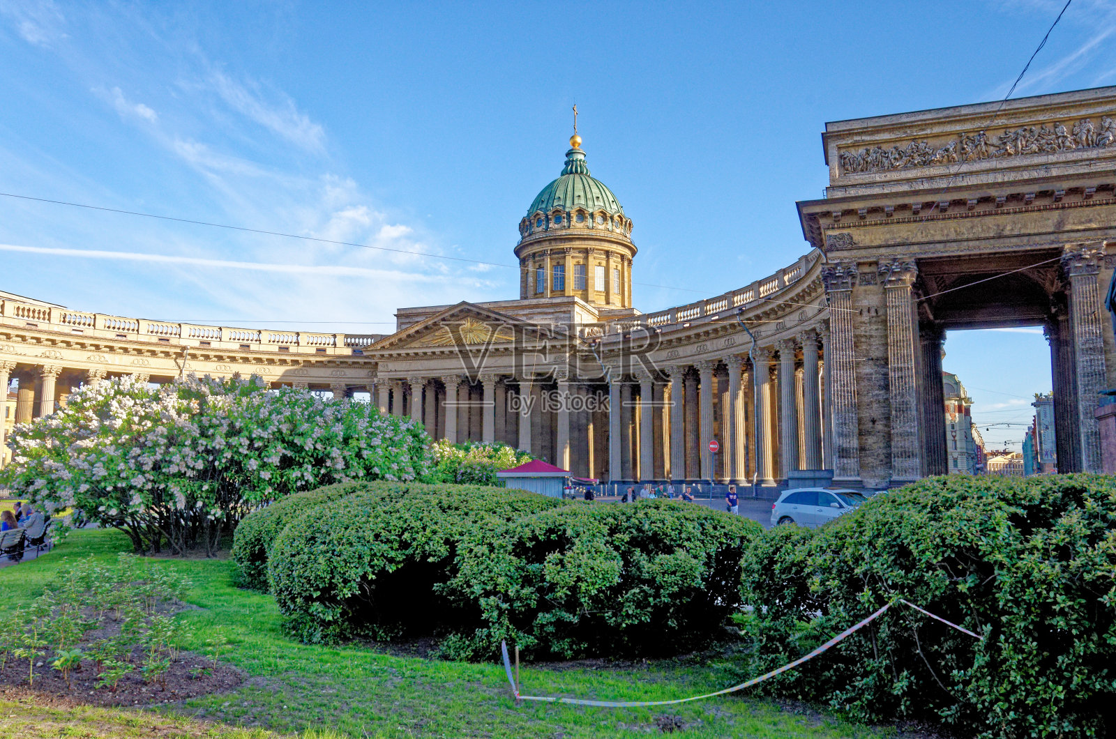 俄罗斯圣彼得堡圣以撒大教堂圆顶照片摄影图片