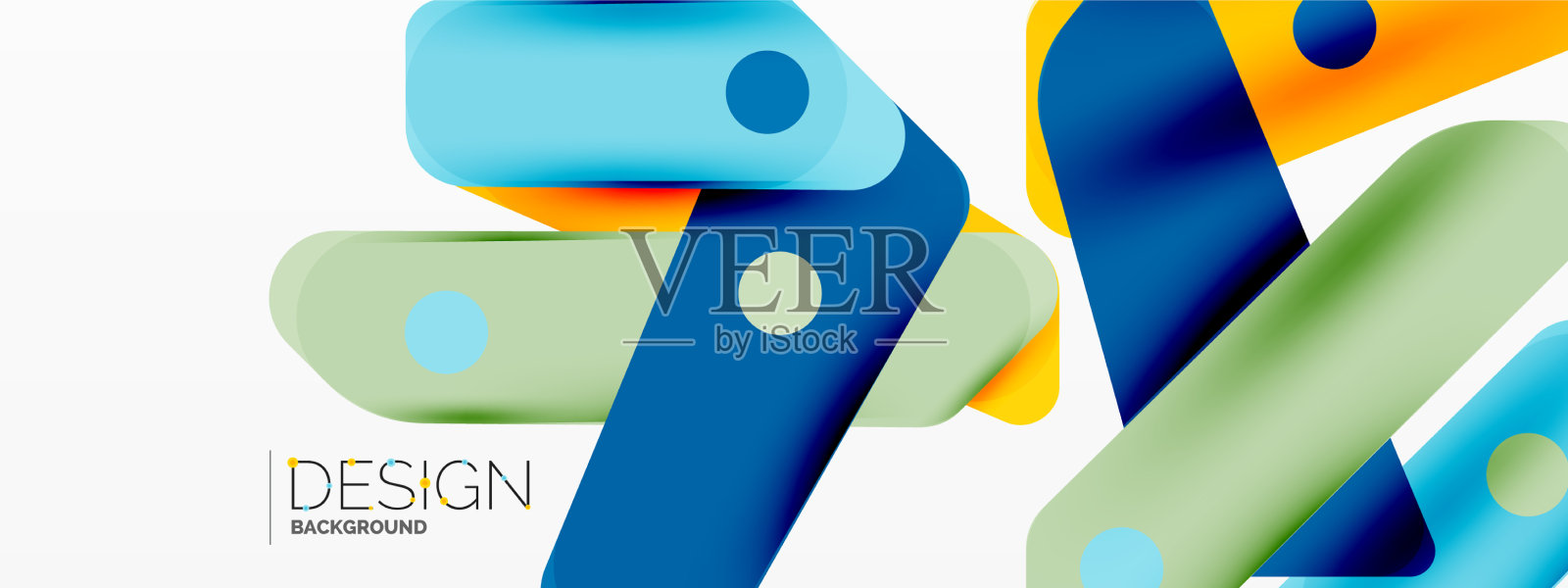 创意几何墙纸最小抽象插画图片素材