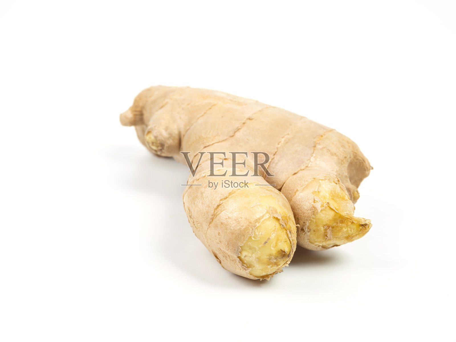 白底鲜姜照片摄影图片