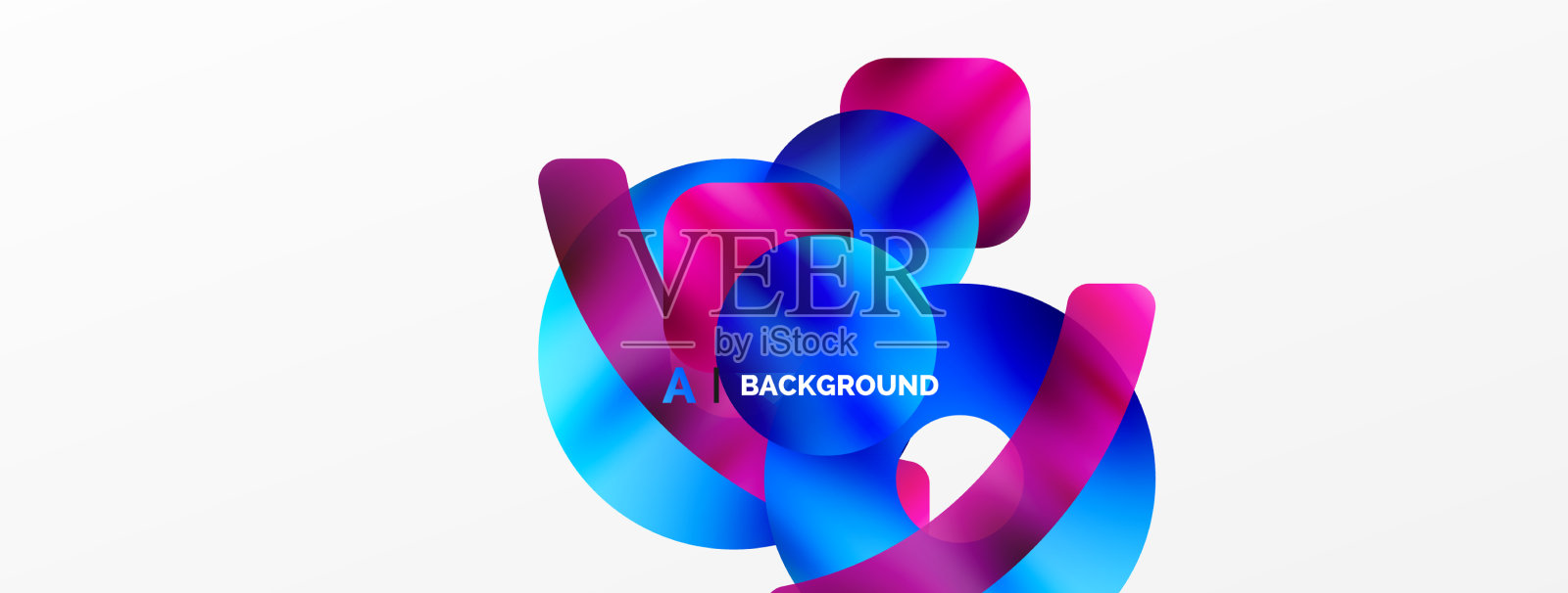 金属光泽几何表面圆形插画图片素材