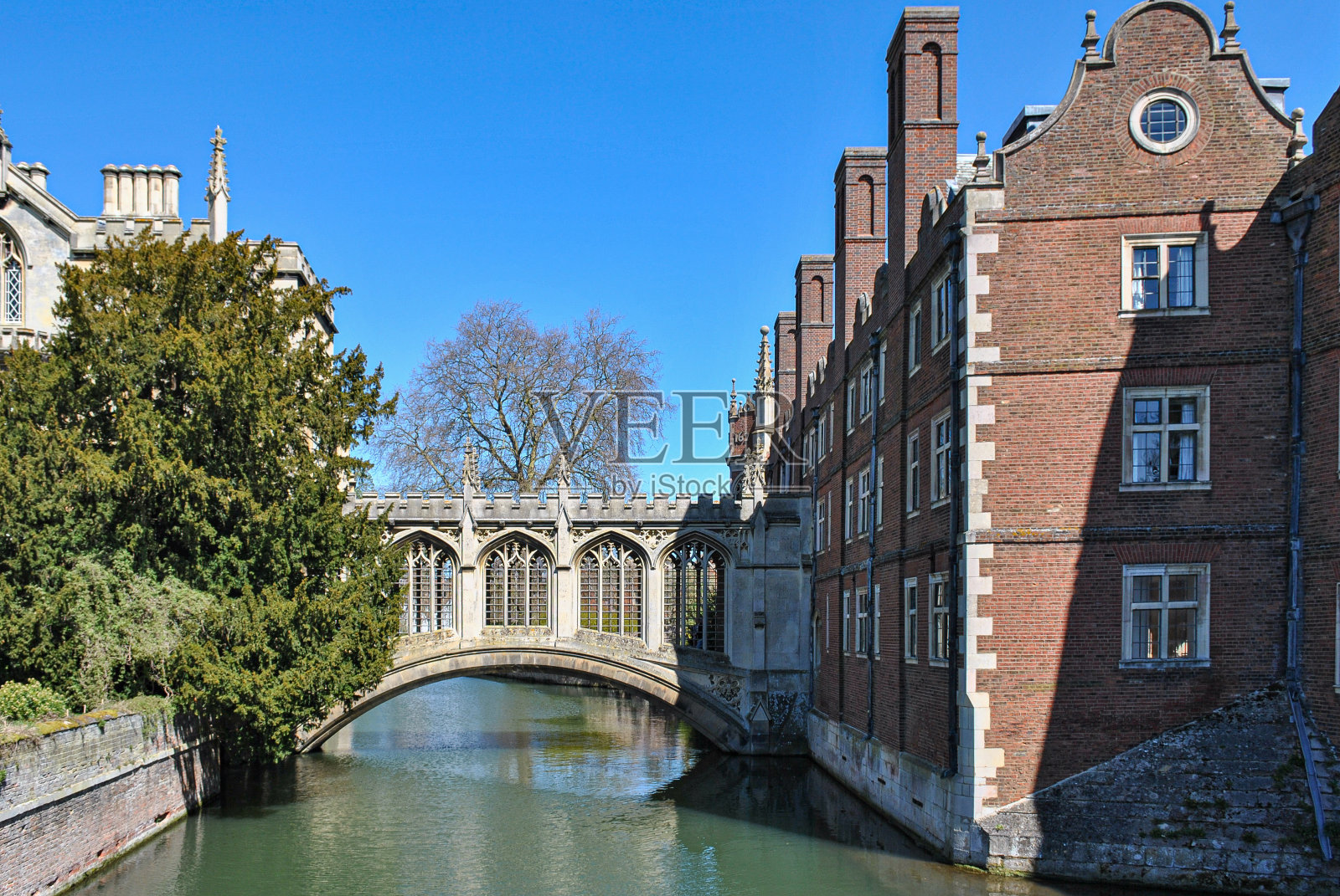 叹息桥,英国剑桥照片摄影图片