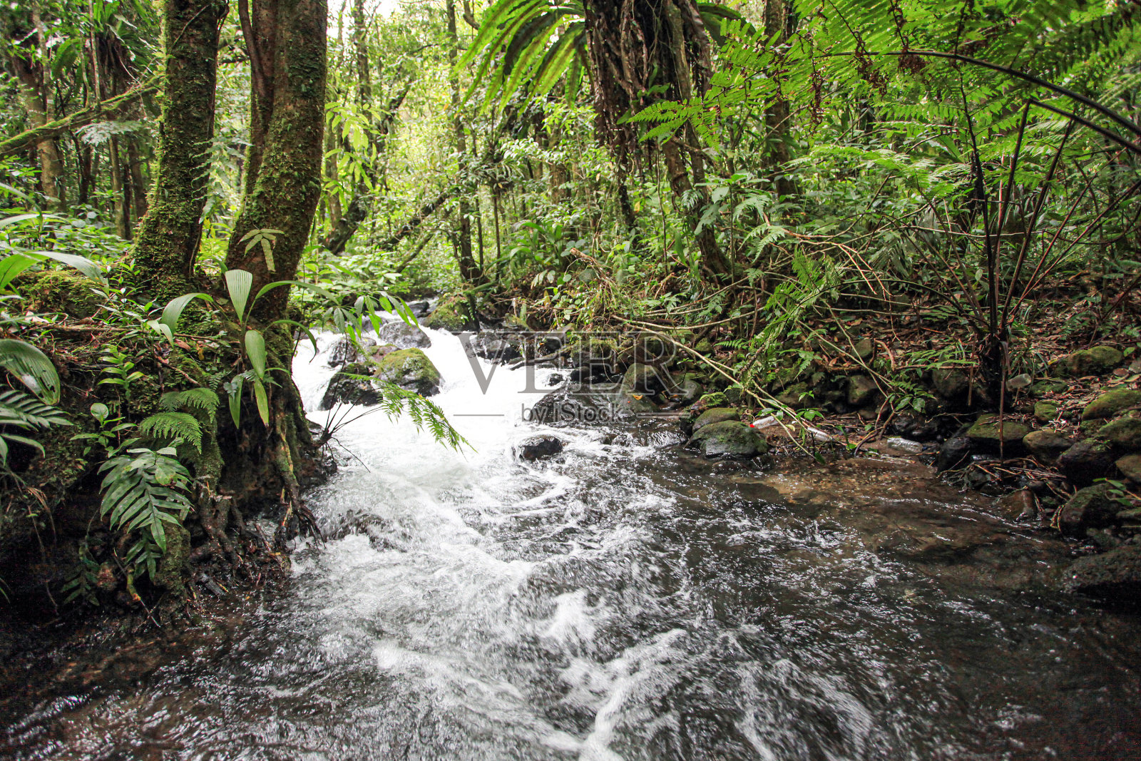 Cibereum瀑布全景图照片摄影图片
